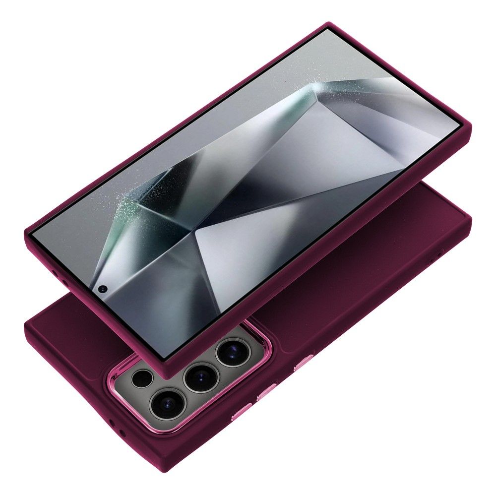 Deksel for Samsung Galaxy S24 FE S721, OEM, Ramme, Lilla