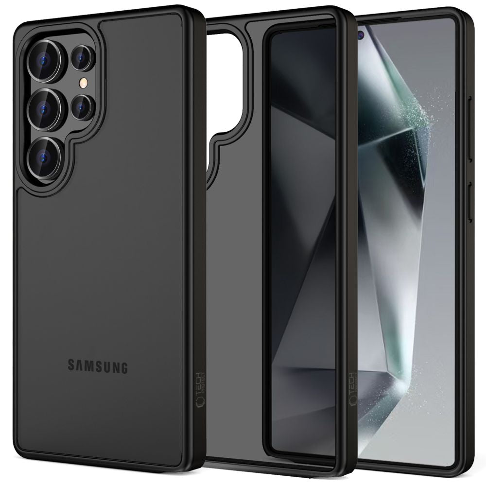 Deksel for Samsung Galaxy S25 Ultra S938, Tech-Protect, Magmat, Svart