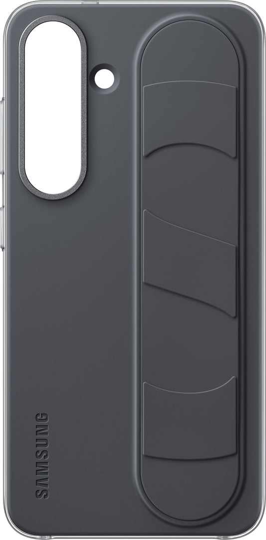Deksel for Samsung Galaxy S25 S931, Standing Grip, Svart EF-GS931CBEGWW