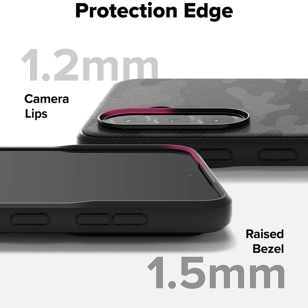 Deksel for Samsung Galaxy A56 A566 / A36 A366, Ringke, Onyx Camo, Svart