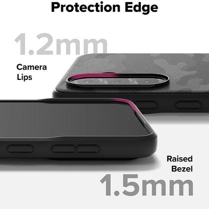 Deksel for Samsung Galaxy A56 A566 / A36 A366, Ringke, Onyx Camo, Svart