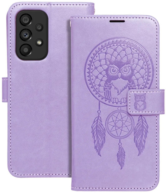 Deksel for Samsung Galaxy A52s 5G A528 / A52 5G A526 / A52 A525, OEM, MEZZO Dream Catcher, Lilla