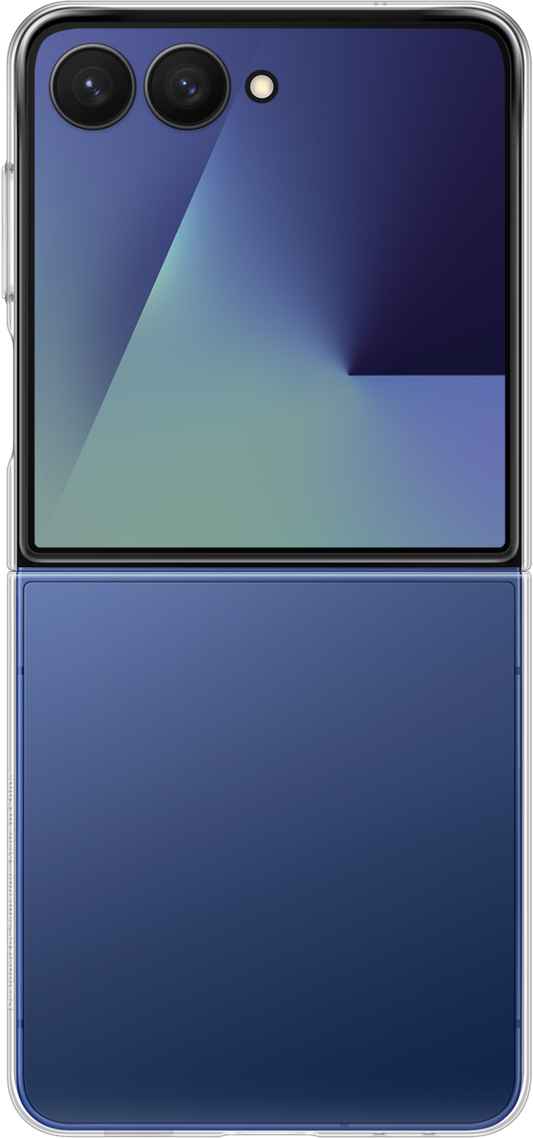 Deksel for Samsung Galaxy Z Flip7 F766, Clear Case, Gjennomsiktig EF-AF766CTEGWW