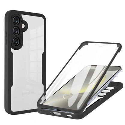 Deksel for Samsung Galaxy S25 S931, Techsuit, ColorVerse 360, Svart