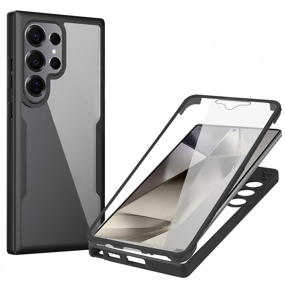 Deksel til Samsung Galaxy S25 Ultra S938, Techsuit, ColorVerse 360, Svart