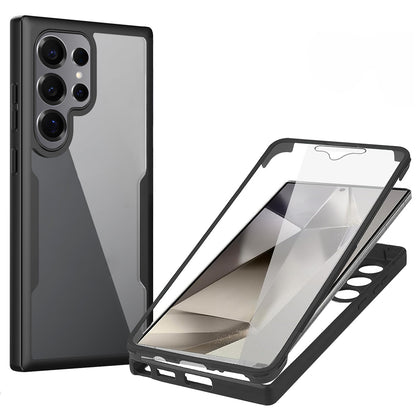 Deksel til Samsung Galaxy S25 Ultra S938, Techsuit, ColorVerse 360, Svart
