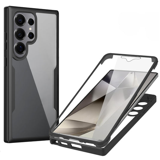 Deksel til Samsung Galaxy S25 Ultra S938, Techsuit, ColorVerse 360, Svart