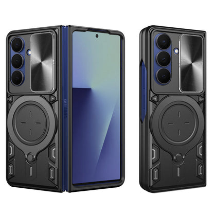 Deksel for Samsung Galaxy Z Fold7 F966, Techsuit, CamGuard Pro, Svart
