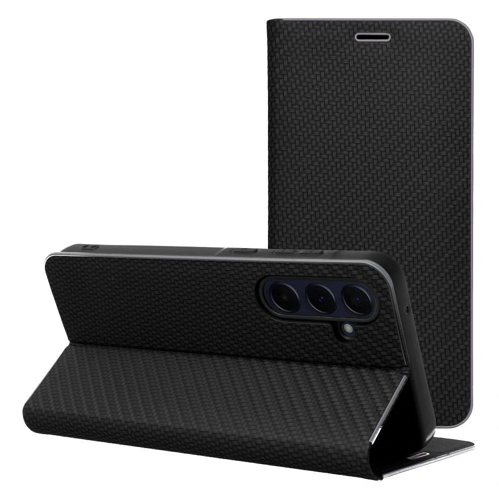 Deksel for Samsung Galaxy A36 A366, OEM, Luna Carbon, Svart