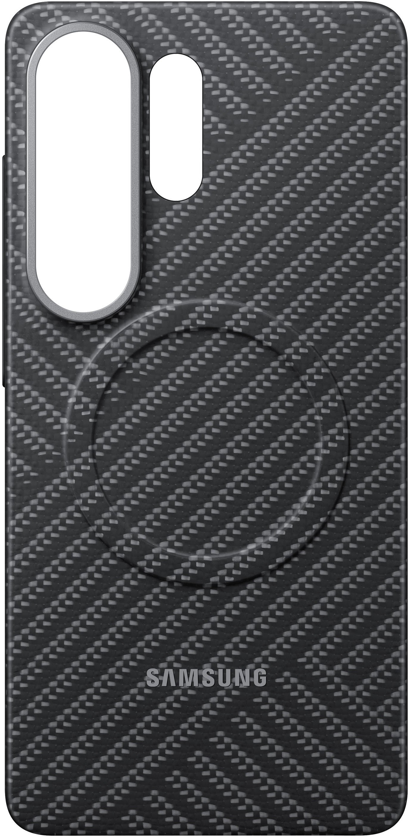 Deksel for Samsung Galaxy S26 Ultra S948, Carbon Magnet Case, Grå EF-KS948SSEGWW