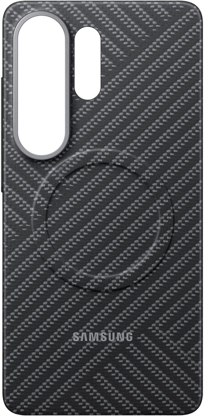 Deksel for Samsung Galaxy S26 Ultra S948, Carbon Magnet Case, Grå EF-KS948SSEGWW