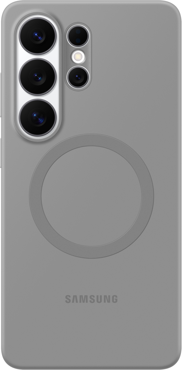 Deksel for Samsung Galaxy S26 Ultra S948, Silicone Magnet Case, Grå EF-ES948CJEGWW