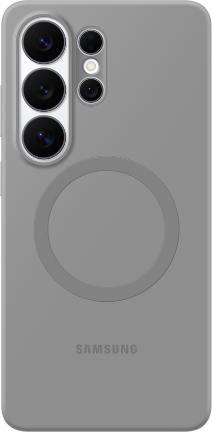 Deksel for Samsung Galaxy S26 Ultra S948, Silicone Magnet Case, Grå EF-ES948CJEGWW