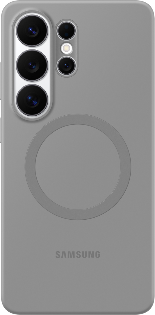 Deksel for Samsung Galaxy S26 Ultra S948, Silicone Magnet Case, Grå EF-ES948CJEGWW