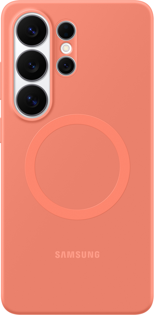 Deksel for Samsung Galaxy S26 Ultra S948, Silicone Magnet Case, Rød EF-ES948COEGWW