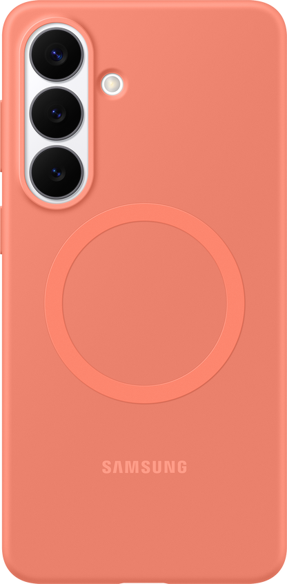 Deksel for Samsung Galaxy S26 Plus S947, Silicone Magnet Case, Rød EF-ES947COEGWW