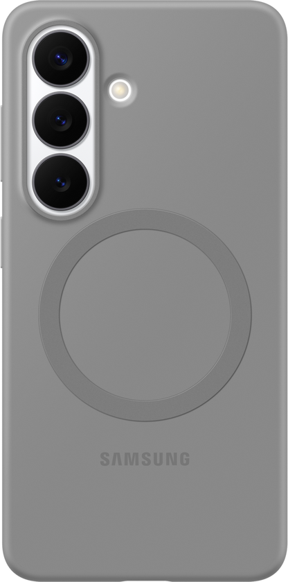 Deksel for Samsung Galaxy S26 S942, Silicone Magnet Case, Grå EF-ES942CJEGWW