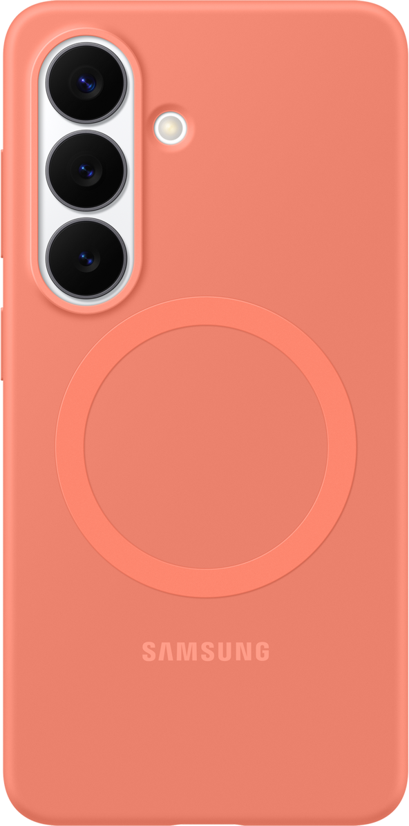Deksel for Samsung Galaxy S26 S942, Silicone Magnet Case, Rød EF-ES942COEGWW