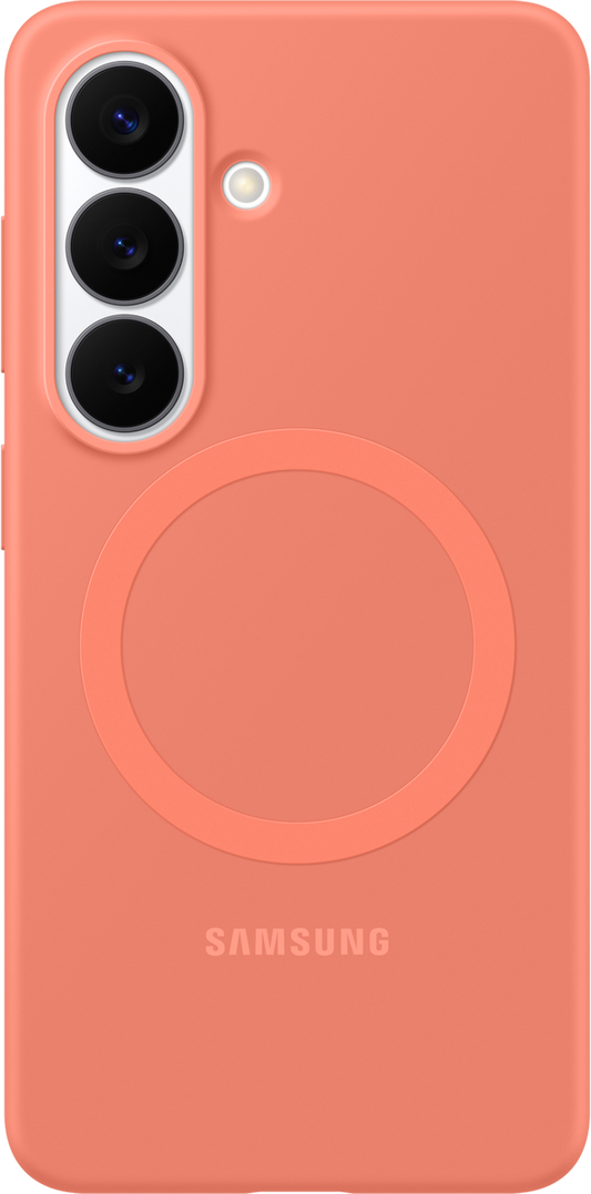 Deksel for Samsung Galaxy S26 S942, Silicone Magnet Case, Rød EF-ES942COEGWW