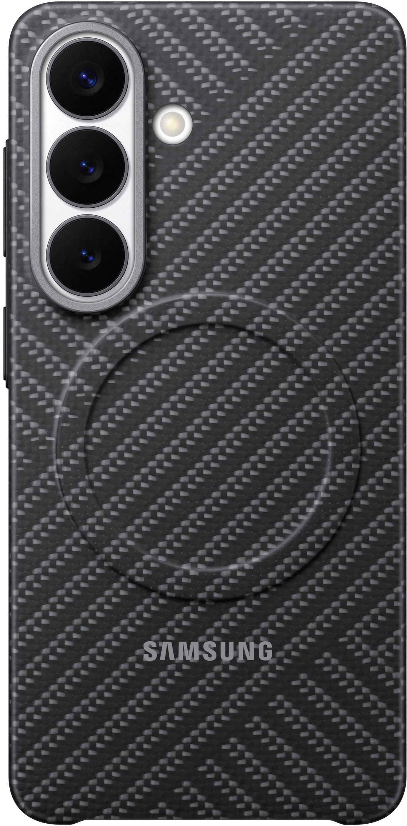 Deksel for Samsung Galaxy S26 S942, Carbon Magnet Case, Grå EF-KS942SSEGWW