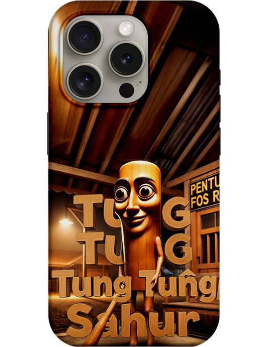 Deksel til Samsung Galaxy A14 A145 / A14 5G A146, Perfect Case, Italian Brainrot Tung Sahur, Flerfarget