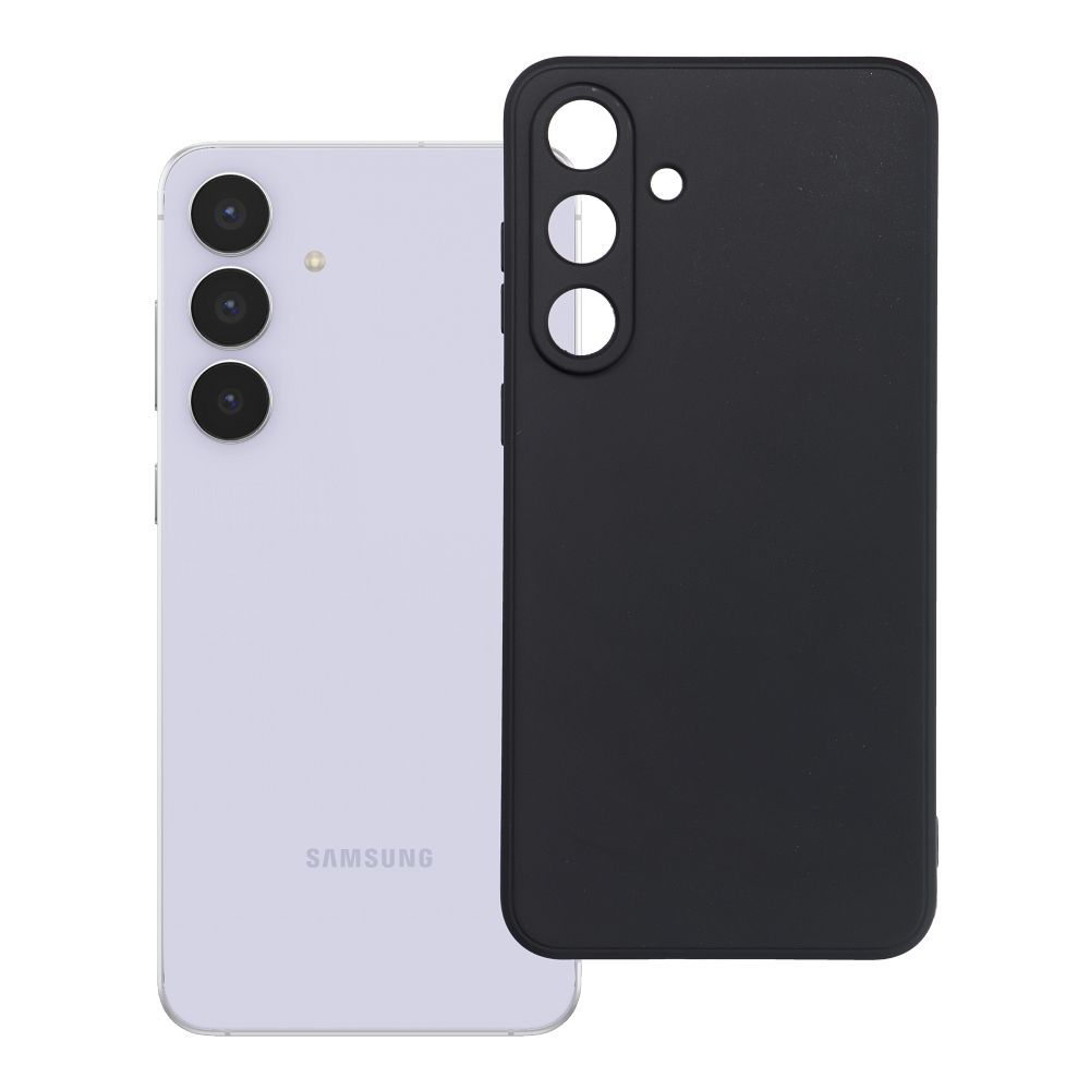 Deksel for Samsung Galaxy S25 FE, OEM, Matt, Svart