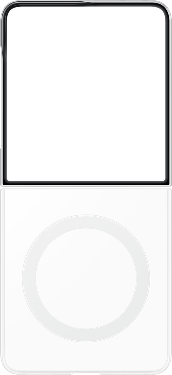 Deksel for Samsung Galaxy Z Flip8 F776, Clear Magnet, Transparent EF-CF776CTEGWW