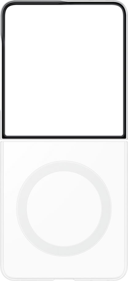 Deksel for Samsung Galaxy Z Flip8 F776, Clear Magnet, Transparent EF-CF776CTEGWW