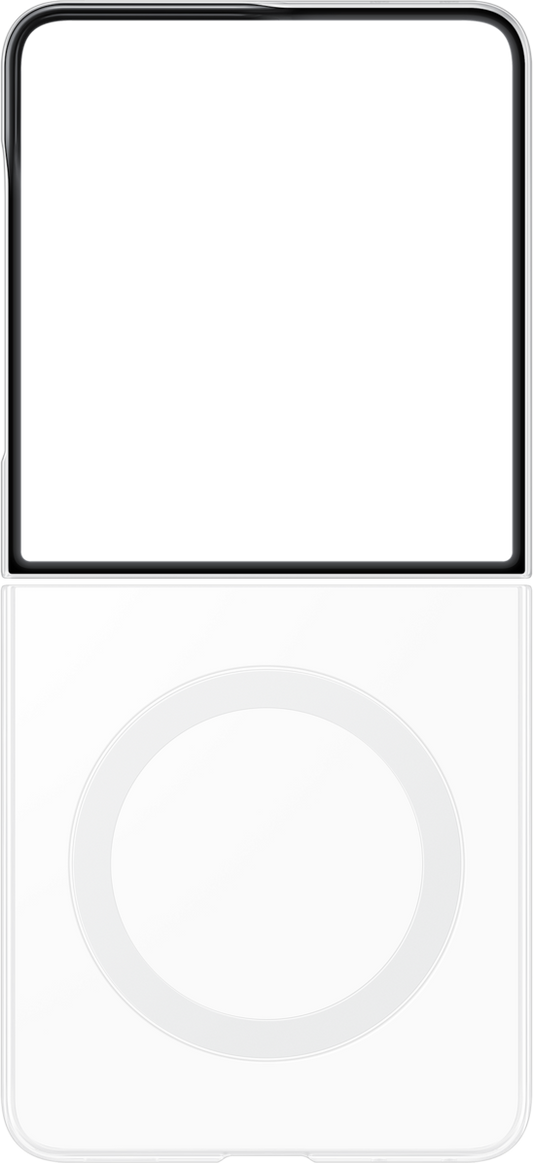 Deksel for Samsung Galaxy Z Flip8 F776, Clear Magnet, Transparent EF-CF776CTEGWW