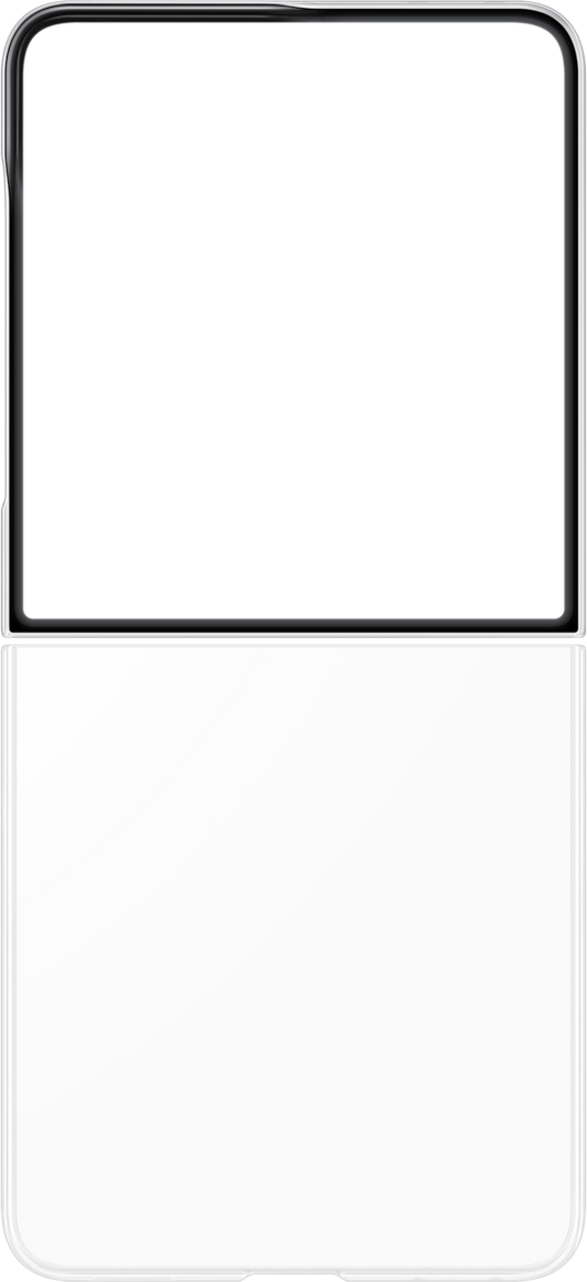 Deksel til Samsung Galaxy Z Flip8 F776, Klar deksel, Transparent EF-QF776CTEGWW