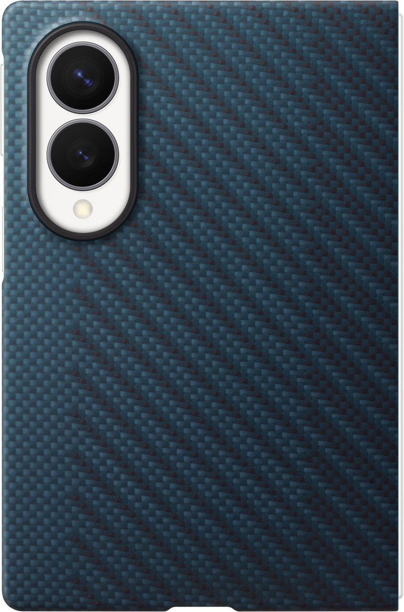 Deksel for Samsung Galaxy Z Fold8 F971, Carbon Magnet Case, Marineblå EF-KF971SNEGWW