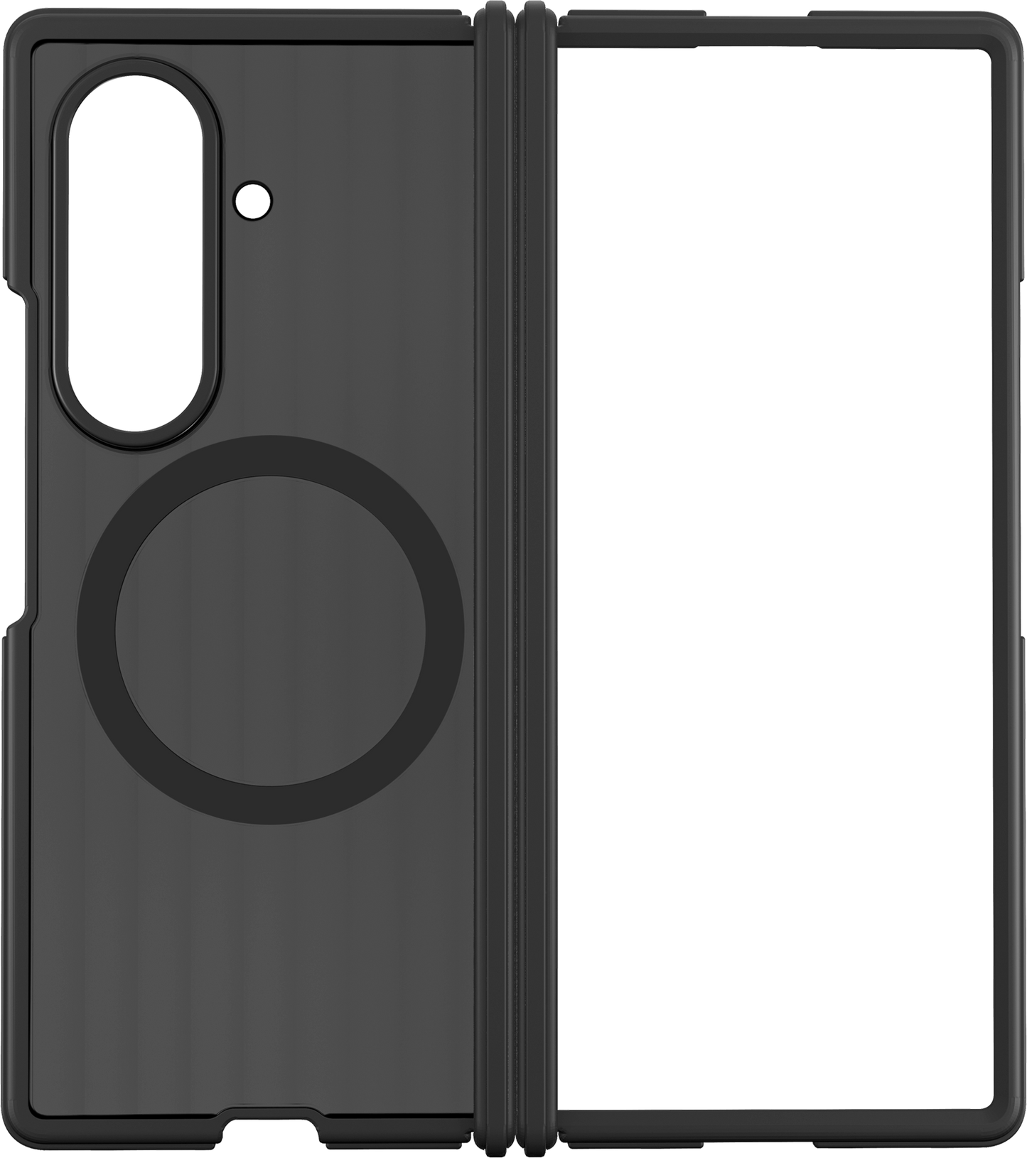 Deksel for Samsung Galaxy Z Fold8 Ultra F976, Hybrid Shield Magnet Case, Svart GP-FPF976YCBBW