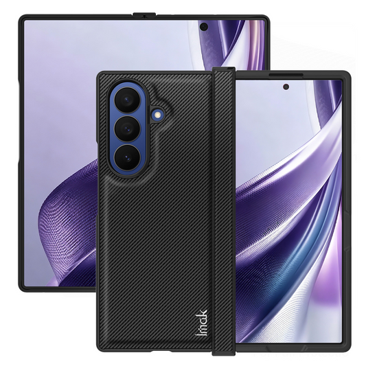 Deksel for Samsung Galaxy Z Fold8 Ultra F976, Imak, Karbon, Svart