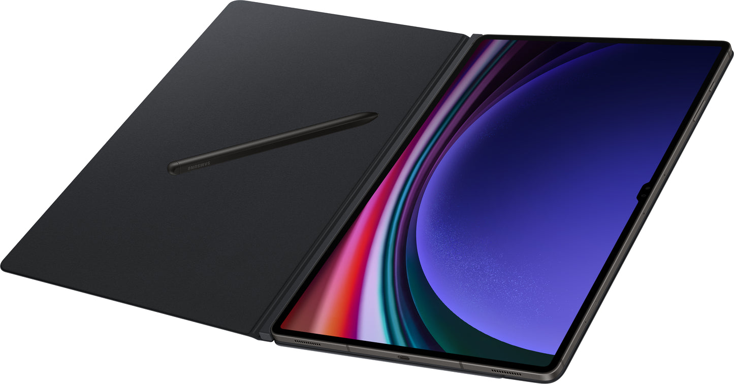 Deksel for Samsung Galaxy Tab S9 Ultra, Smart Book Cover, Svart EF-BX910PBEGWW