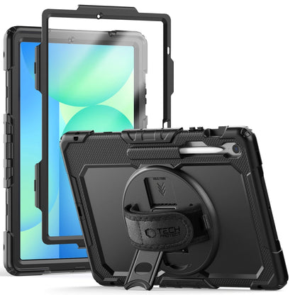 Deksel for Samsung Galaxy Tab S10 FE+, Tech-Protect, Solid, Svart