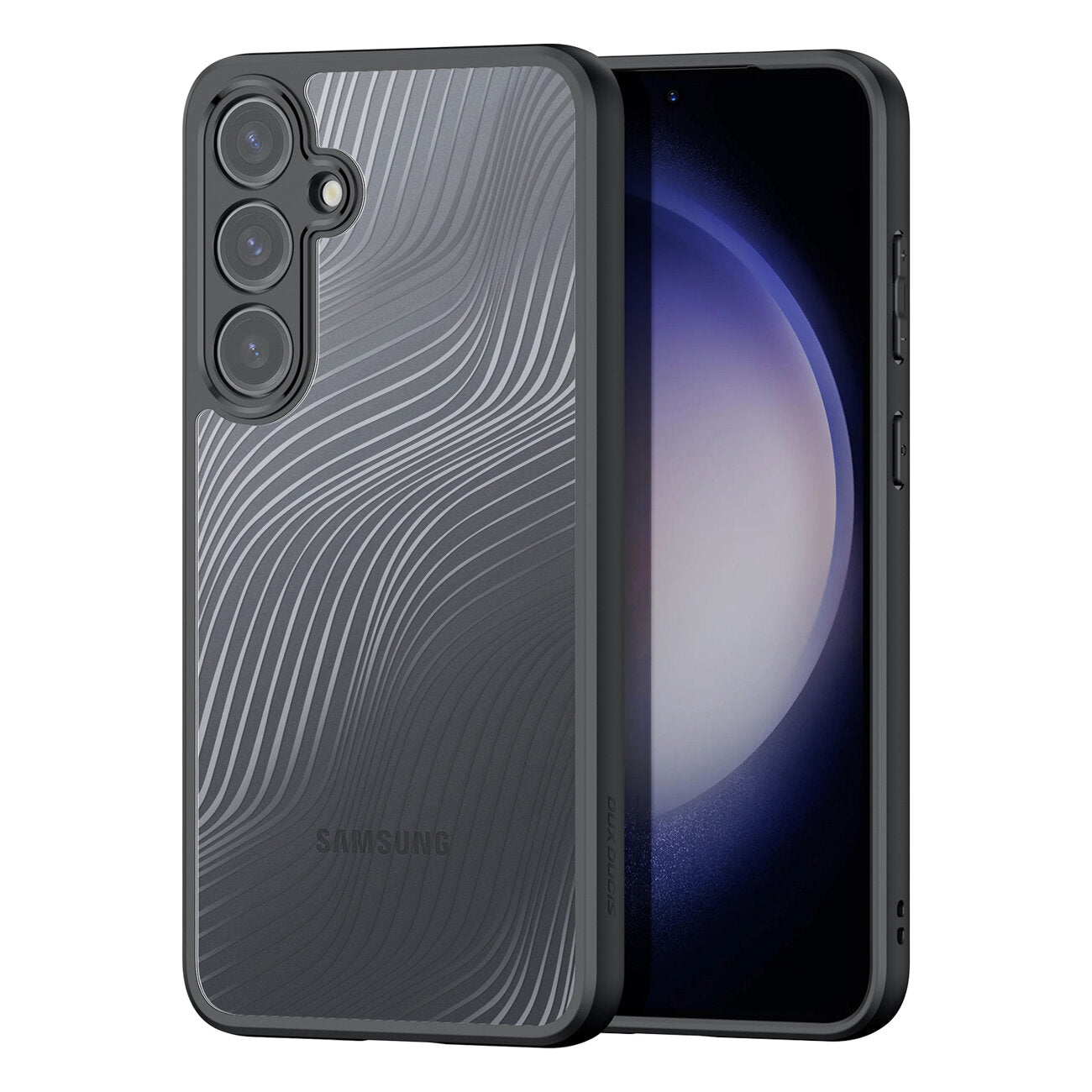 Etui til Samsung Galaxy S24 S921, DUX DUCIS, Aimo, svart 