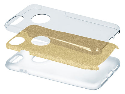 Deksel til Samsung Galaxy A25 A256, OEM, Glitter, Gullfarget