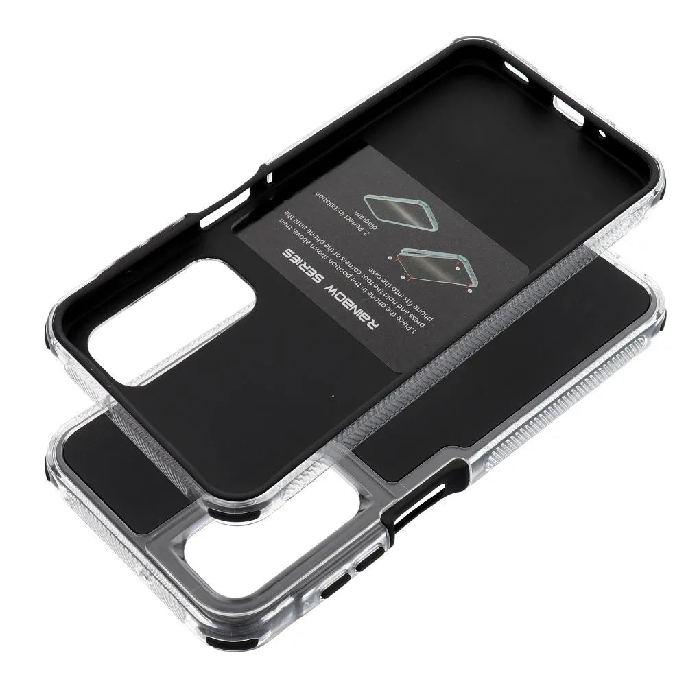 Deksel for Samsung Galaxy A16 5G A166 / A16 4G A165, OEM, Matrix, Svart