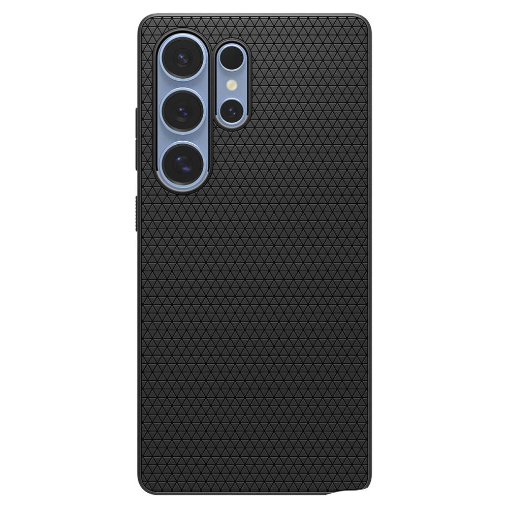 Deksel for Samsung Galaxy S25 Ultra S938, Spigen, Liquid Air, Svart ACS08953