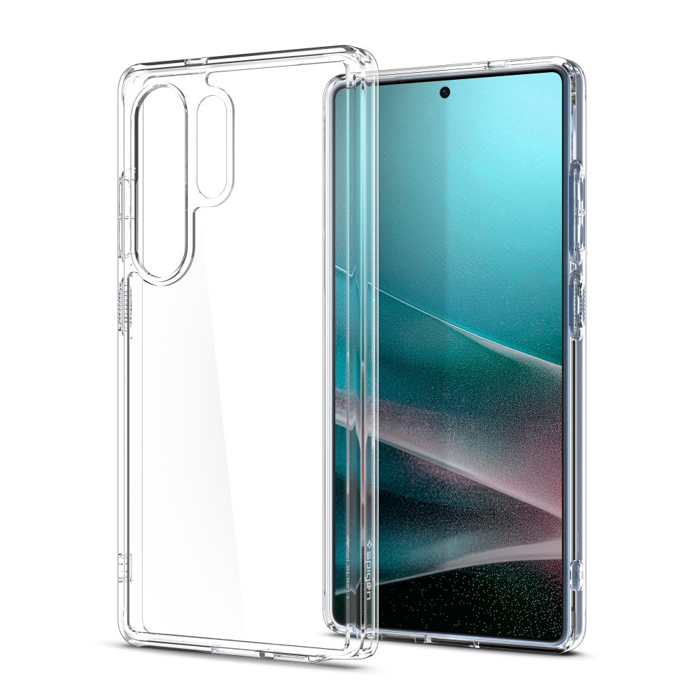 Deksel for Samsung Galaxy S25 Ultra S938, Spigen, Ultra Hybrid, Transparent ACS08961