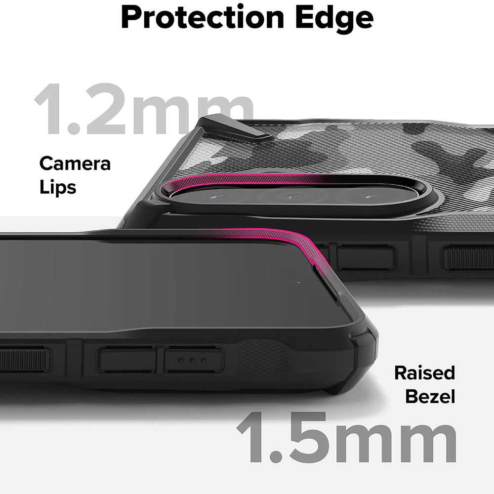 Deksel for Samsung Galaxy A56 A566 / A36 A366, Ringke, Fusion X Camo, Svart
