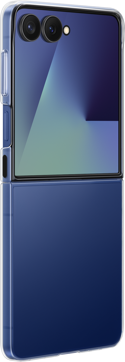 Deksel for Samsung Galaxy Z Flip7 F766, Clear Case, Gjennomsiktig EF-AF766CTEGWW