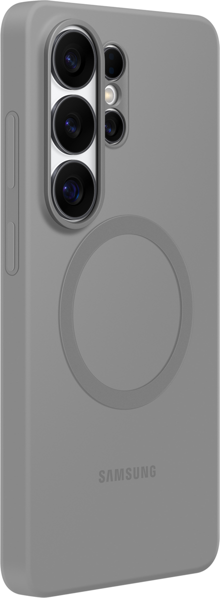 Deksel for Samsung Galaxy S26 Ultra S948, Silicone Magnet Case, Grå EF-ES948CJEGWW