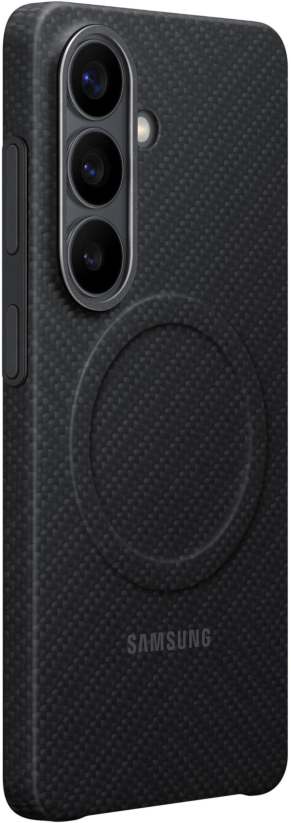 Deksel for Samsung Galaxy S26 S942, Carbon Magnet Case, Svart EF-KS942SNEGWW