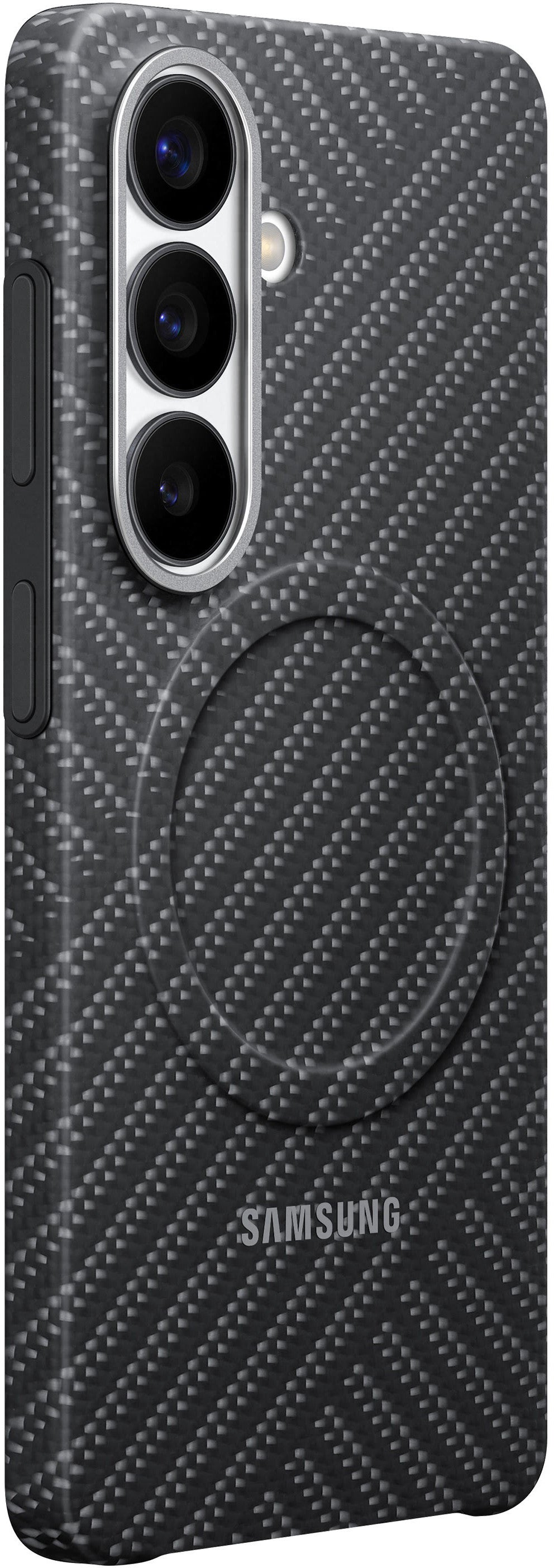 Deksel for Samsung Galaxy S26 S942, Carbon Magnet Case, Grå EF-KS942SSEGWW