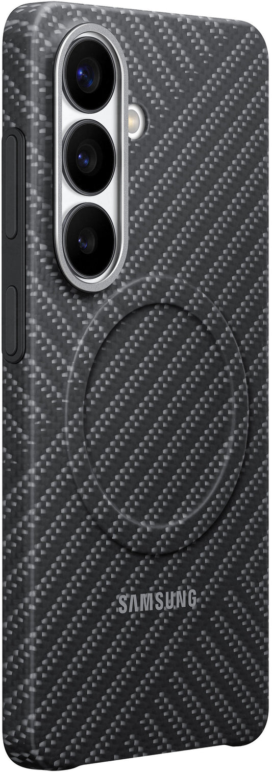 Deksel for Samsung Galaxy S26 S942, Carbon Magnet Case, Grå EF-KS942SSEGWW