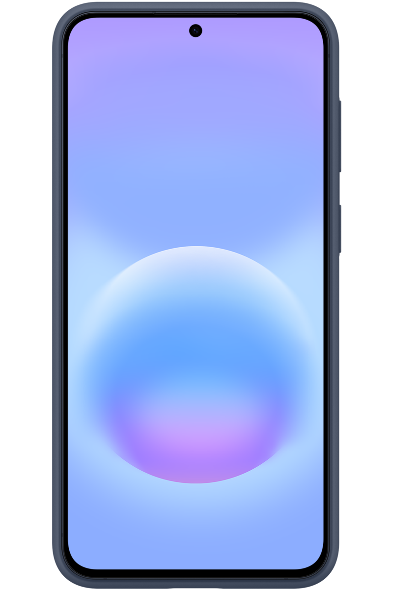 Deksel for Samsung Galaxy A57 5G, Silicone Case, Marineblå EF-PA576CNEGWW