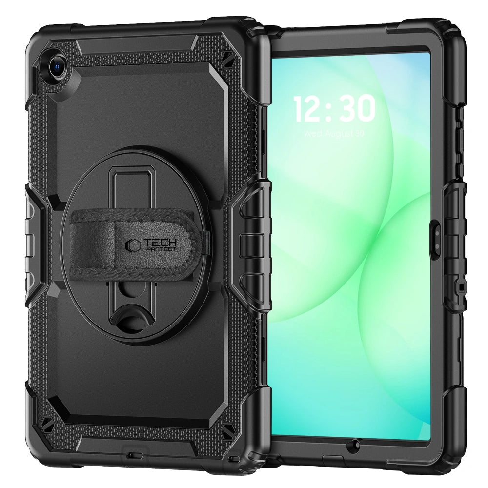 Deksel for Samsung Galaxy Tab A11+ / Tab A9+, Tech-Protect, Solid, Svart