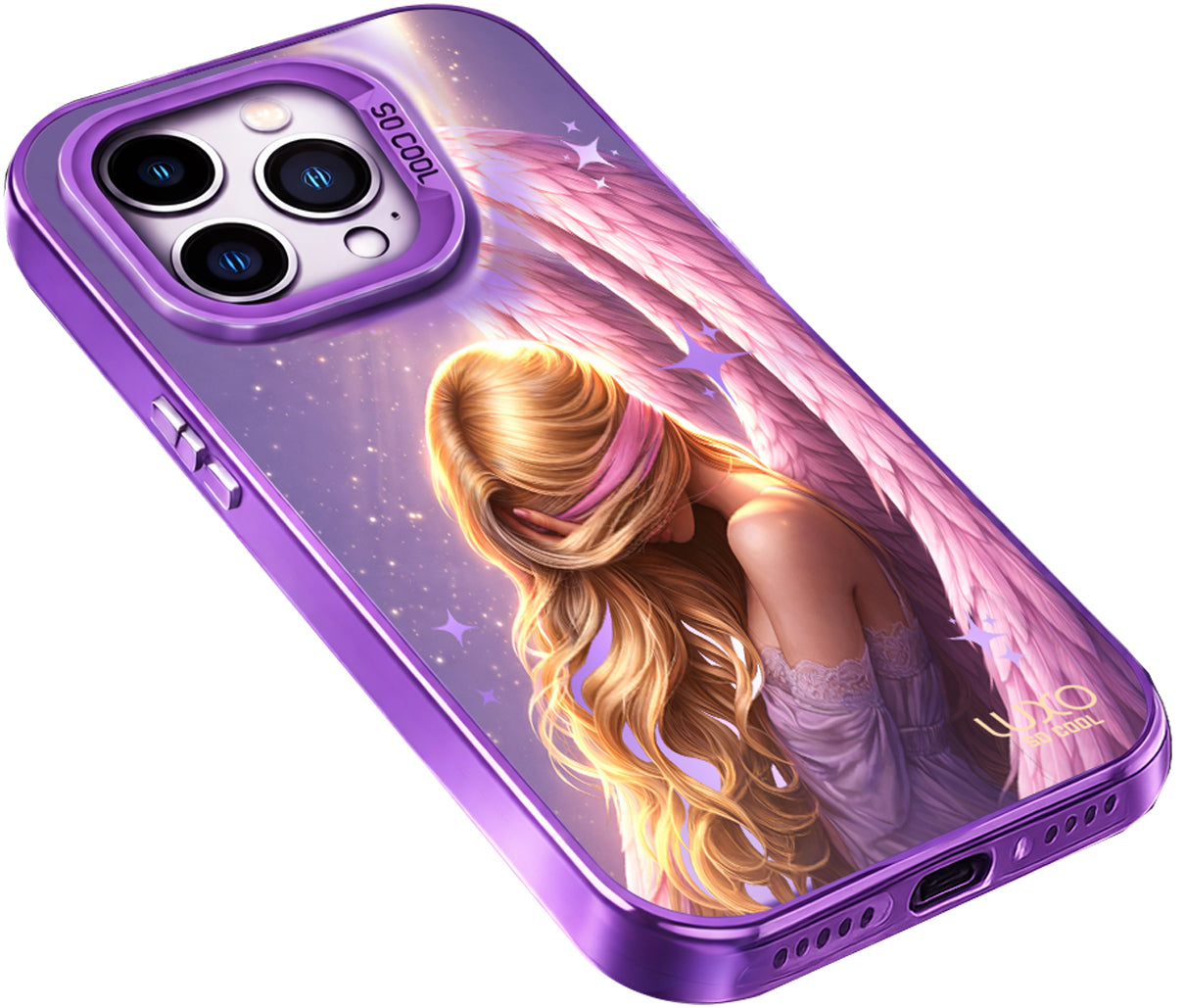 Deksel for Samsung Galaxy A25 A256, LUXO So CooL, ArcadiA Angel, Flerfarget