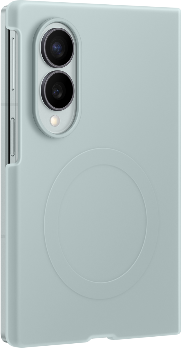 Deksel for Samsung Galaxy Z Fold8 F971, Silicone Magnet Case, Grønn EF-EF971CGEGWW
